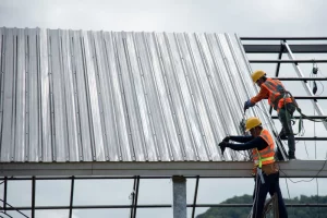 Commercial metal roofing
