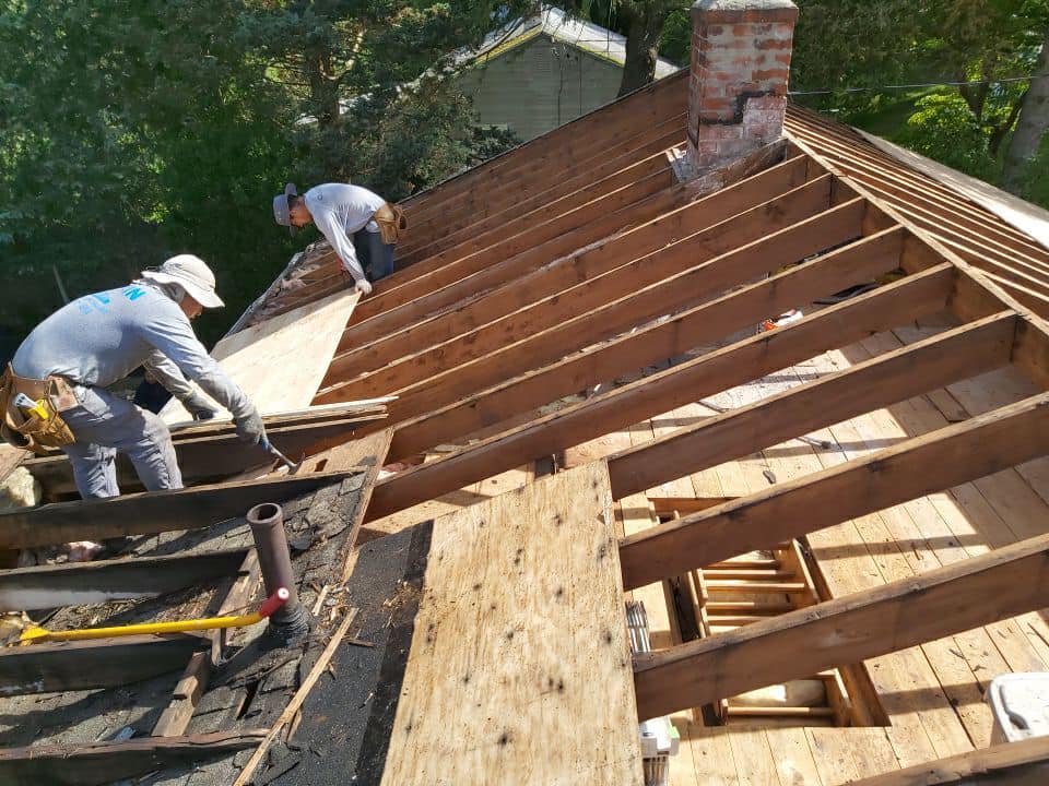 Roof Construction Project