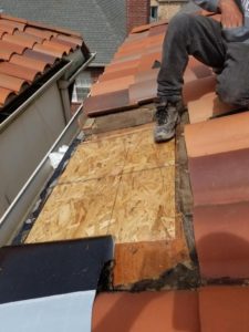 Roof Patch Installation