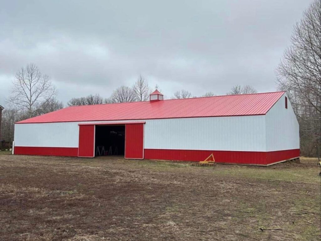 Indy Roof Rangers Barn Construction